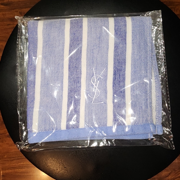 SOLD. YSL face towel - Picture 2 of 6